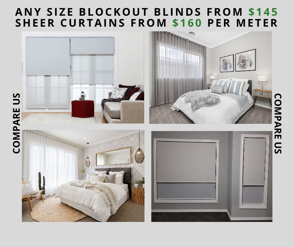 Any Size Roller Blinds from $135