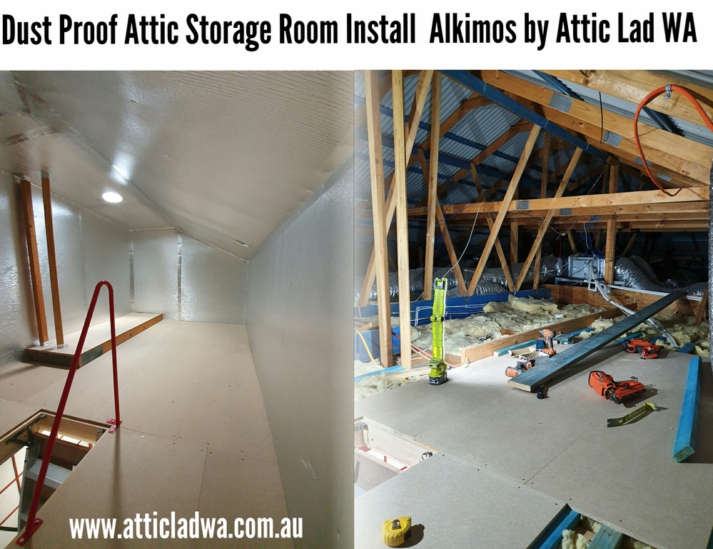 Perth Dust Proof Attic Storage Rooms
