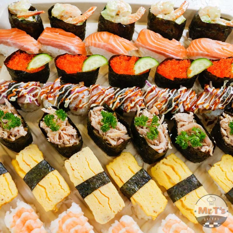 Sushi Is Finger Food and Good For Office Catering