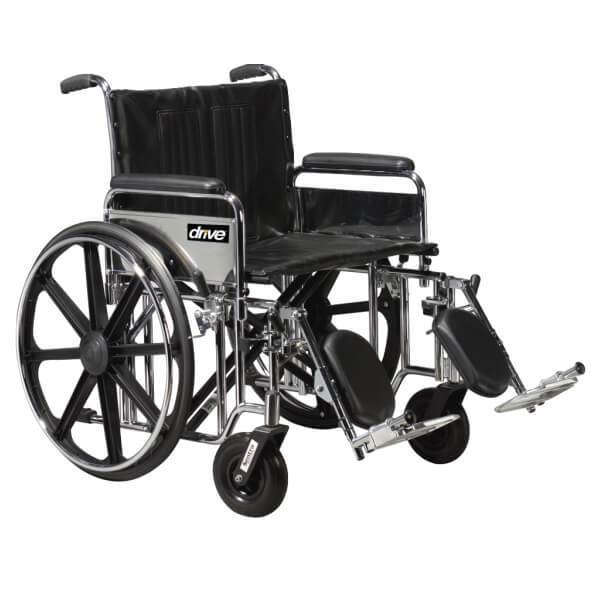DRIVE Sentra Heavy Duty Bariatric Wheelchair